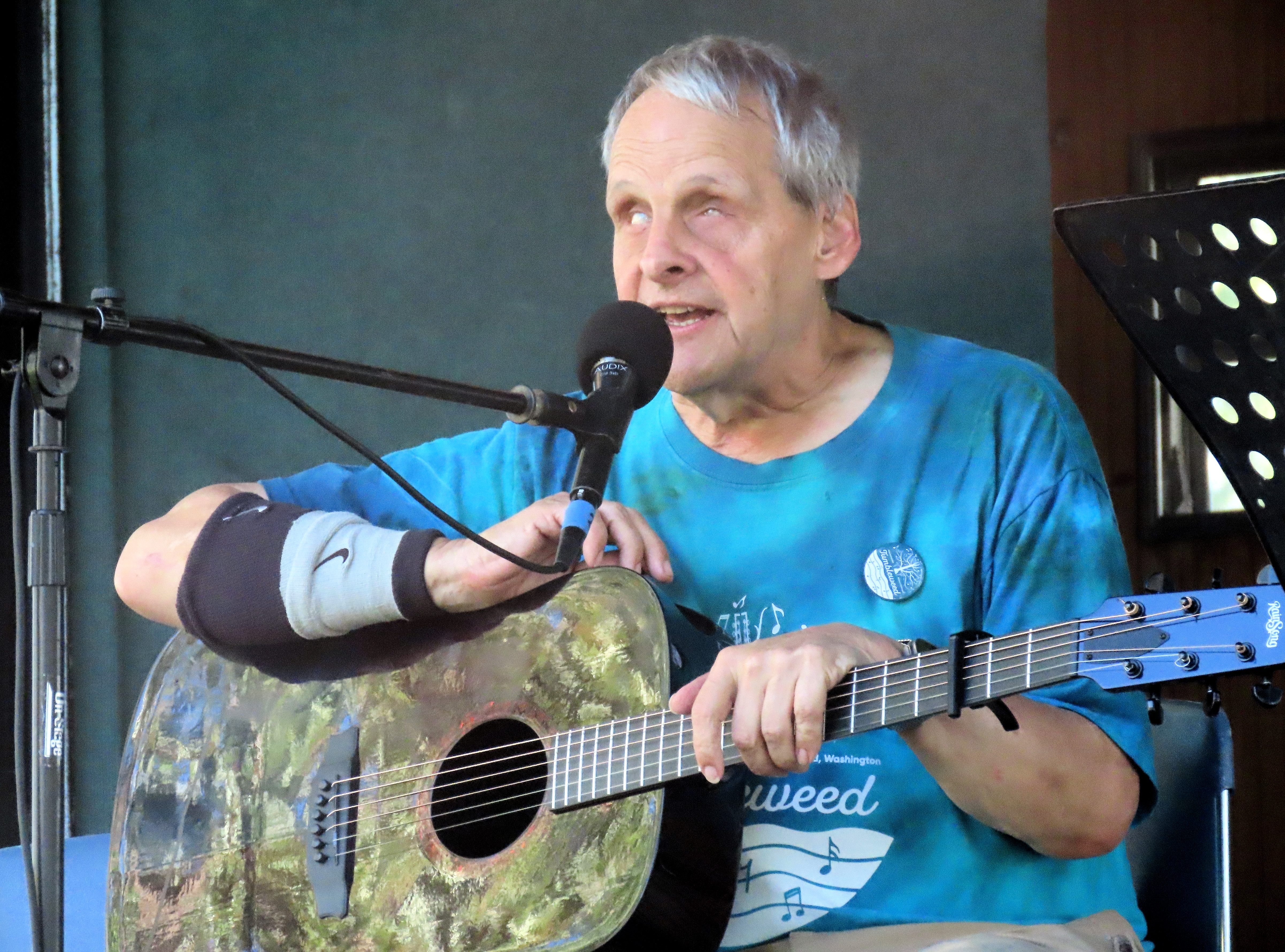 Dan Maher at Tumbleweed 2024!  (Photo by Katrina Knight)