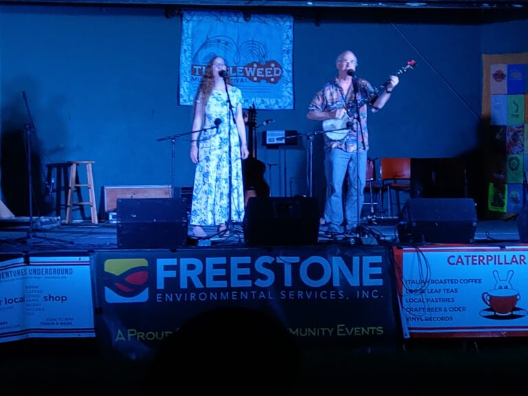 My Canadian Girlfiend, North Stage, Saturday Concert, 2019 [photo: D.M. Carson]