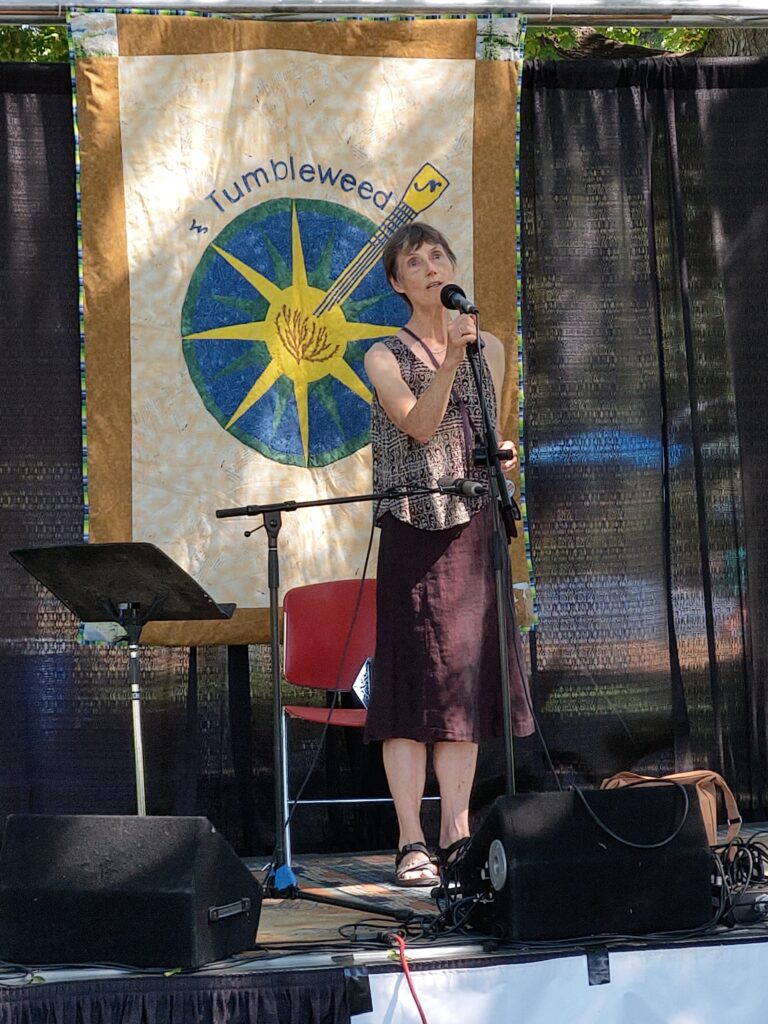 Chris Roe, West Stage, 2019 [photo: D.M. Carson]